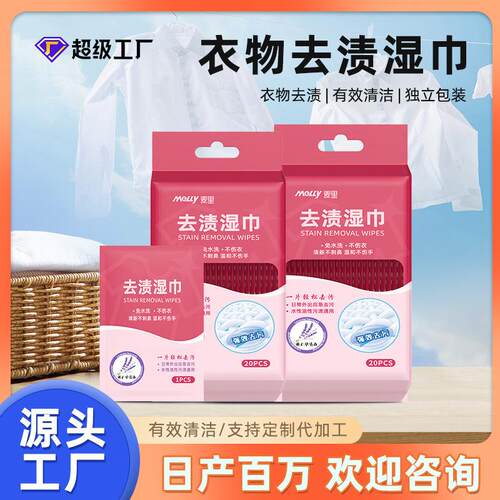 Down Jacket Cleaning Wipes, No-Rinse Stain Remover Wipes for