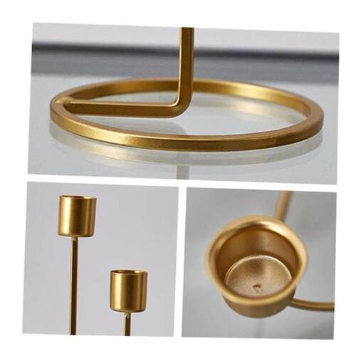 nordic candlelight dinner prop candlestick candle holder
