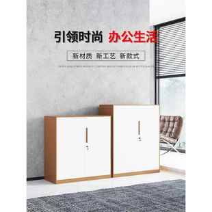 文件柜铁案书皮柜办公柜子带锁储物档柜资料柜室抽屉小HY 001C柜