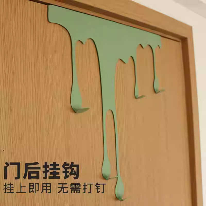 门后挂钩挂衣架免打孔创意挂衣钩挂架卧室衣帽勾挂勾收纳背后