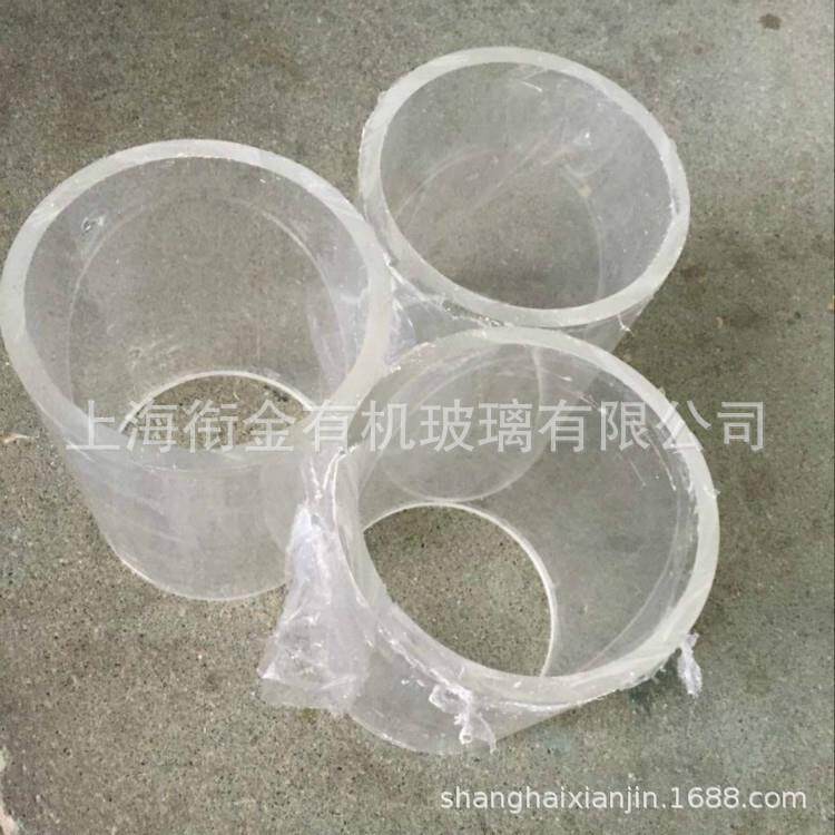 有机玻璃溢流管亚克力管透明空心浇铸亚克力管