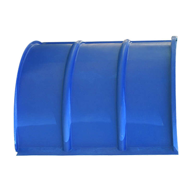 玻璃钢污水池盖板弧形密封集气罩生产厂家垃圾处理站拱形防臭盖板