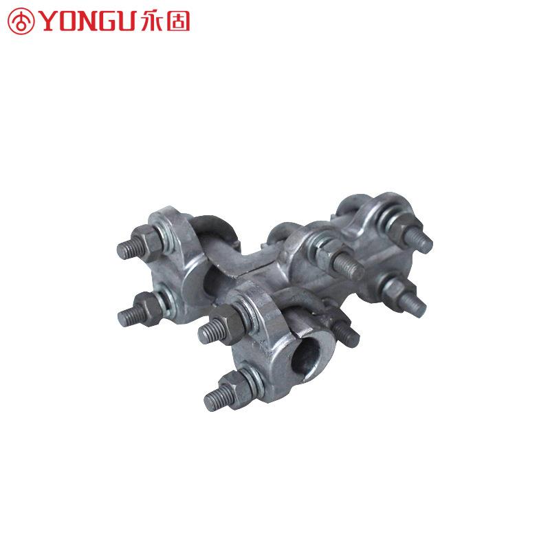 T形线夹TL-11-21-32-43单导线金具铝合金螺栓型T型电力金具
