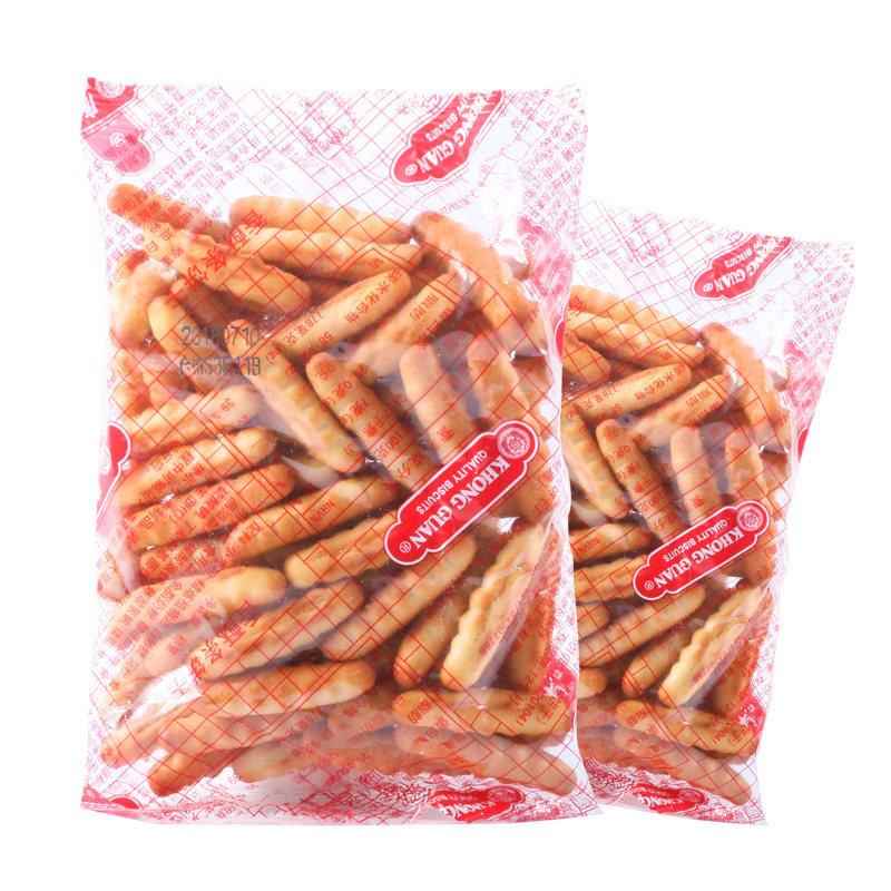 康元香酥条手指饼干10袋黑白夹心朱古力夹心饼干零食小吃儿时味道