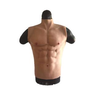 猛男肌肉衣cos硅胶假腹肌男仿真假肌肉腹肌衣假胸肌网红神器