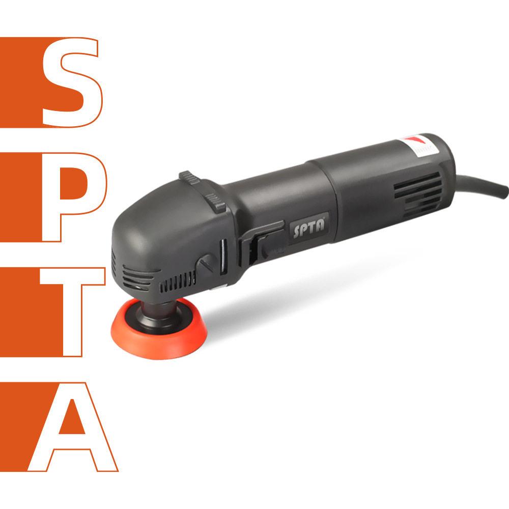SPTA3寸汽车抛光机小型点抛机B柱镀铬件轮毂漆面划痕修复直心机
