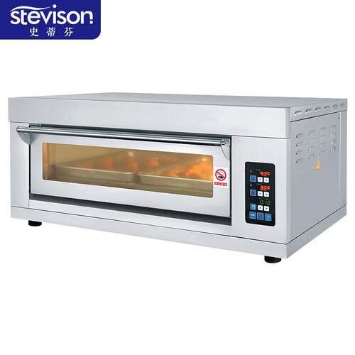 史蒂芬SDF-DED-12D微电脑智控款一层两盘电烤箱电压：220V50