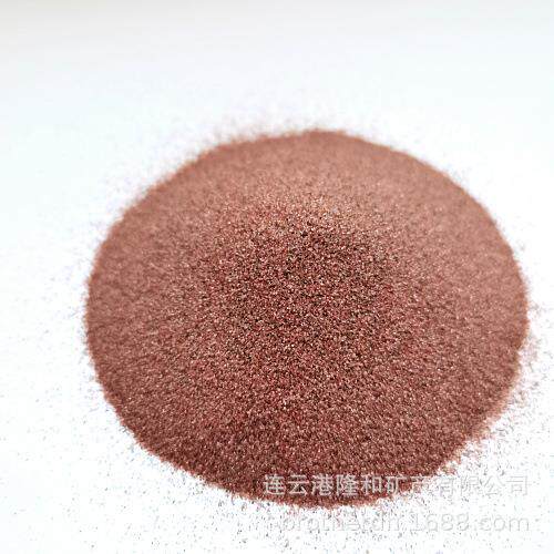 海沙水切割石榴砂隆和粉色石榴石砂石英砂喷砂除锈