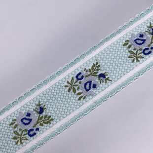 diy织带田园风风现货厂家新款抖批发辅料手工彩带花边民族音刺绣