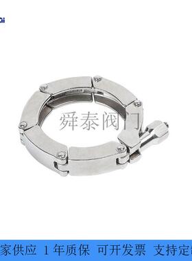 锈钢真空链条卡箍K5F16010KF25KF40KF0不空卡真箍