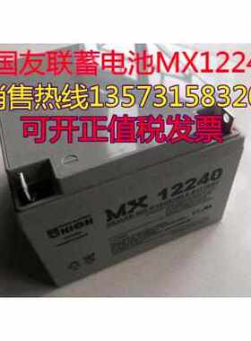 UNION友联蓄电池VT/MX12400 12V40AH17AH20AH24/65/100AH直流屏