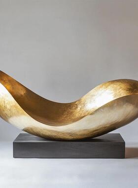 家居用品件GD455金色装饰品创意家居树脂摆艺件工品家好物摆厂居