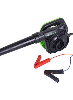 电动吹风机农用12V/24V蓄电池大功率鼓风机吹吸风机夹电瓶