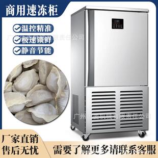 商用速冻机大型低温急速冻冷柜海参饺子急冻柜包子零下40度冷冻柜