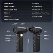 力421风扇手持超暴力涡轮风扇高涵道风扇户外充气助燃速暴暴力风