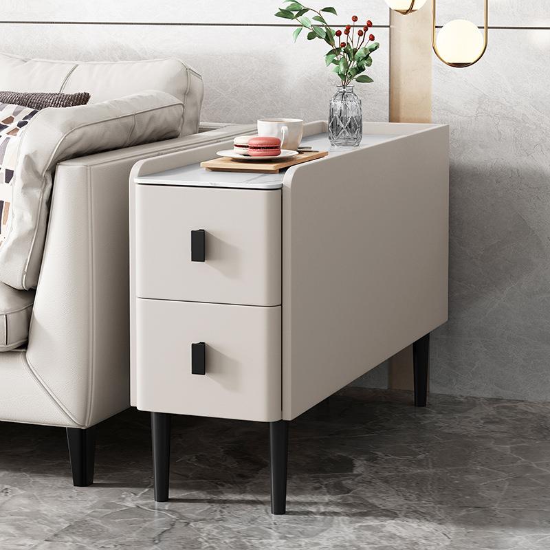 直销岩板沙发边柜家用客厅角几简约现代小茶几可移动边几柜侧边柜