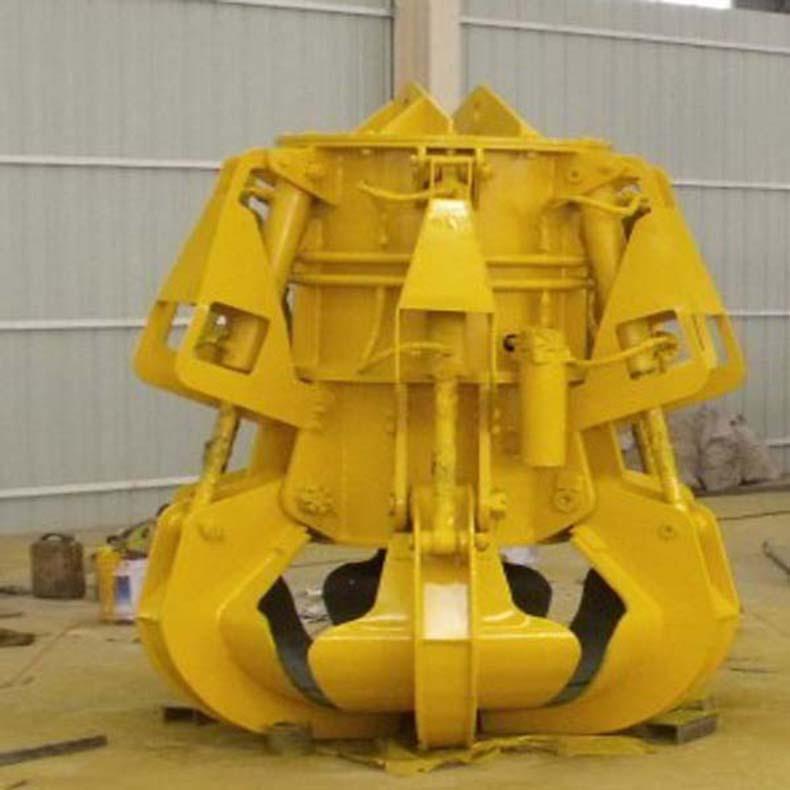 厂家供应垃圾站电动液压抓斗起重机配件双梁抓斗葫芦多瓣抓斗