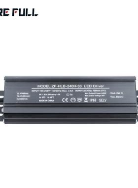供应240W25-36VLED恒流防水电源