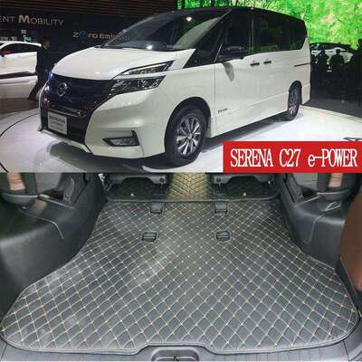 港版日版产SERENA C25C26C27 e-POWER右舵汽车脚垫右驾驶地毯全套
