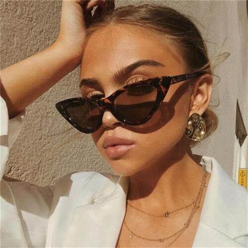 2019cat eye for women fashion sunglasses woman vintage retro图片