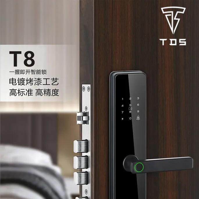 TDS索固指纹锁密码锁家用防盗门智能门锁电子门锁智能锁电子锁