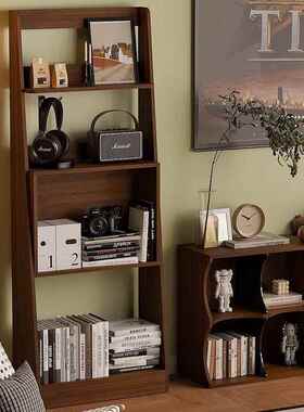 中古子床头书架展示架KOF中古置柜物架客厅落地纳多复层收古边柜