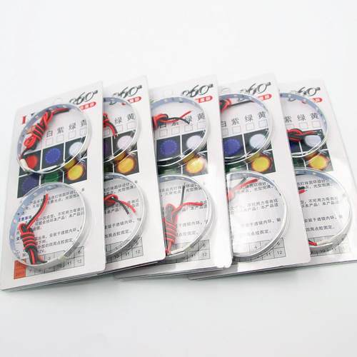 工厂直供LED360恶魔眼高亮日行灯汽车摩托车透镜装饰灯天使眼鱼眼