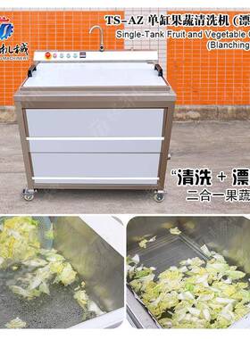 水果蔬菜漂烫机械商用小型漂烫机菜叶类预处理漂烫