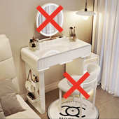 风柜小户型一体斗梳妆台化妆现代简约桌收纳奶油实木经济