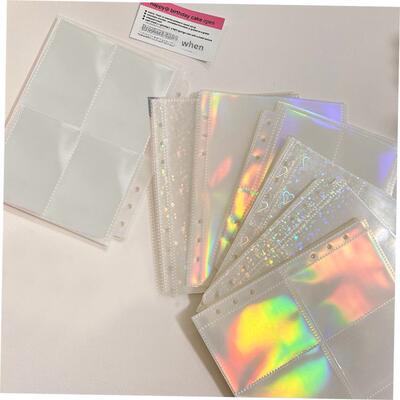 10PCS/Pack A5 Kpop Photocard Binder Sleeves Idol Photo Card