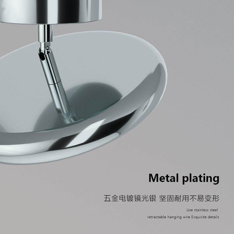 北欧简约过道吸顶灯现代智能360度可旋转走廊家居入户灯中山灯具