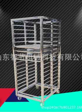 用不锈钢架车食品商厂 面烤盘层车架105冷冻包架车 冷库用周转车