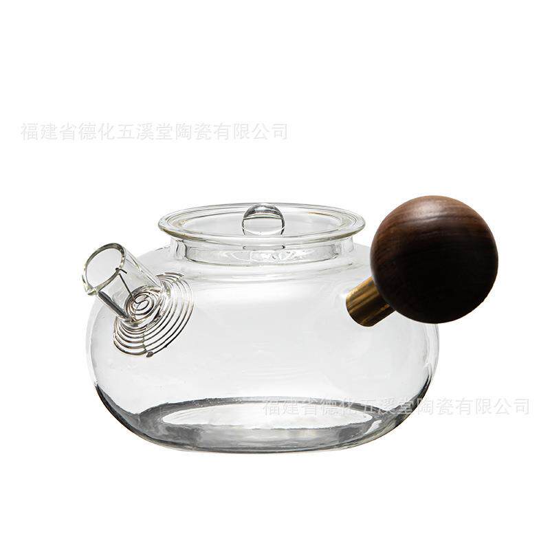 电陶炉温茶炉玻璃茶壶养生侧把壶电加热保温暖茶器煮茶普洱煮茶器