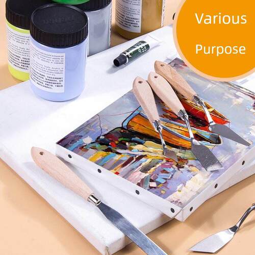 palette knife pastel painting spatulas刮刀oil paint scraper