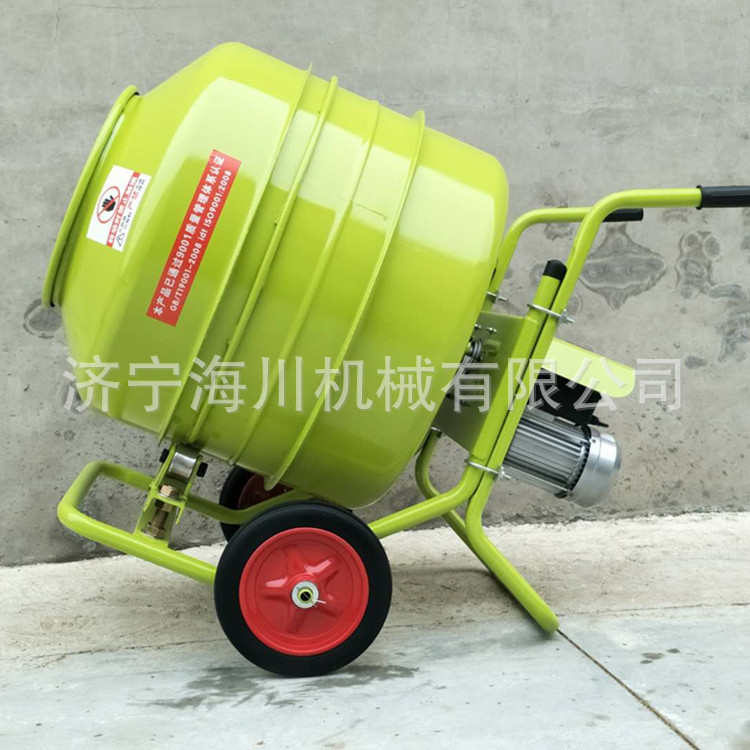 装修用小型混凝土搅拌机 手推式砂浆搅拌机 小型饲料搅拌机图片