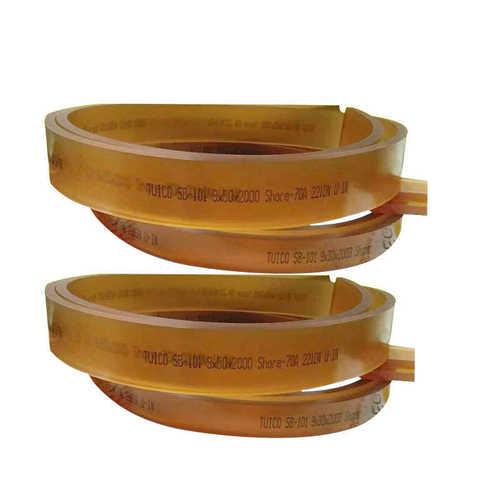 丝印刮胶台湾优力刮胶 50*9尖口硬度65度~8度  耐溶剂刮条 刮胶