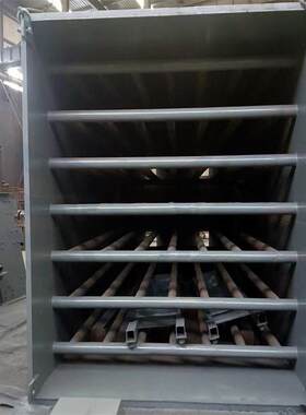 大型工业方箱立式型煤烘干机 烧烤木碳兰炭球团热气流干燥塔设备
