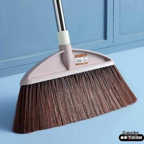 单个扫把不粘头发羊毛扫帚家用大捎把猪毛鬃毛天花板软毛扫地笤帚