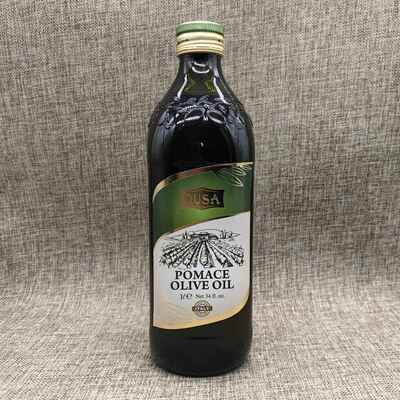 义大利进口果渣橄榄油1L 欧萨混合油Pomace Olive Oil 瓶装家用炒
