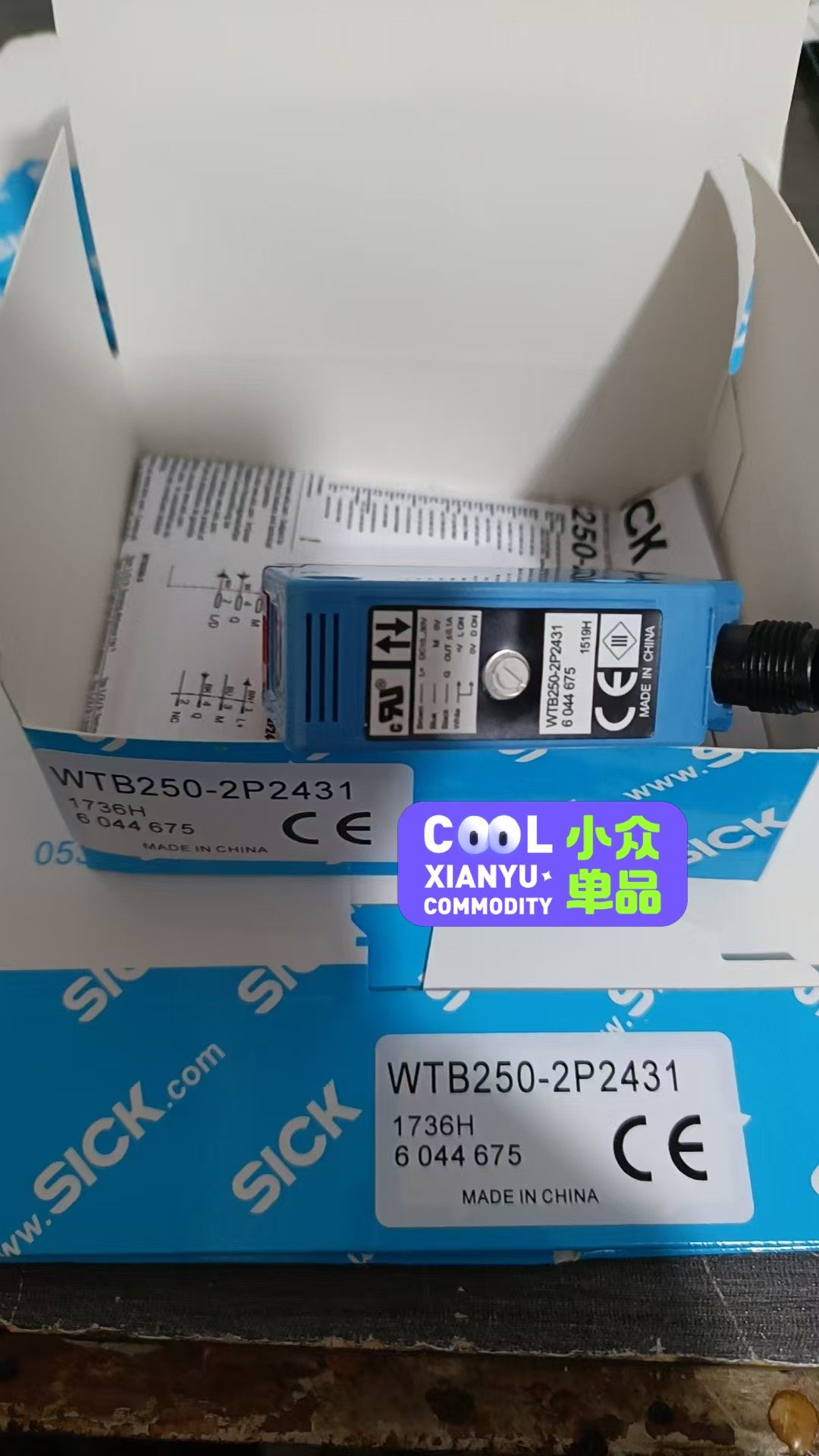 Sick，WTB250-2P2431，全新