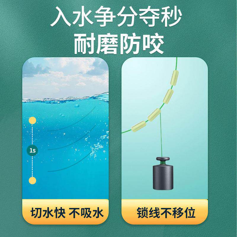 直销新款沃布伦青鱼大物线组 主线钓鱼成品线组 加强巨物配件鱼线