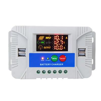 免设置彩屏夜BC025光显示12V24V3A0阳能控太电制器光伏太阳能充控