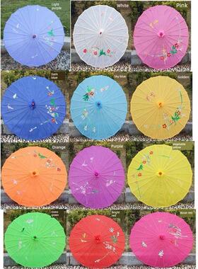 1 pcs Chinese Traditional Umbrella Women Craft Parasol Danc