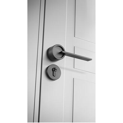 HUC轻奢简欧大方分体家用程门锁办公室门锁工配风套锁门适合各种