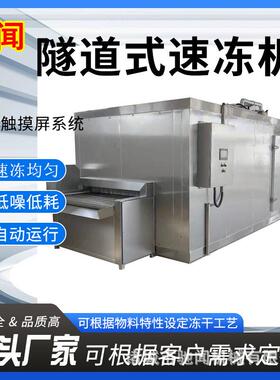 热销榴莲液氮速冻机商用海鲜流态化速冻机面团饺子包子速冻设备