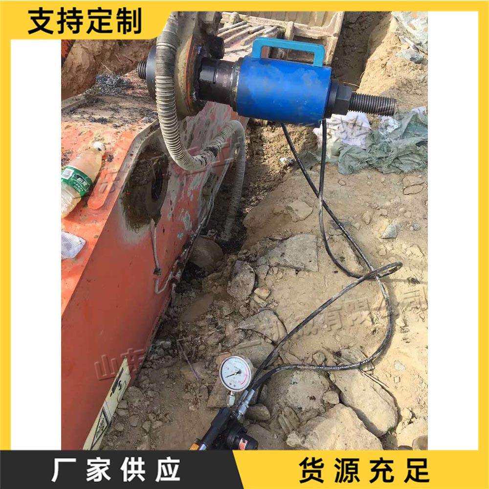 小型便携式压套机履带电动缸套压装工具工程机械液压轴套压装机