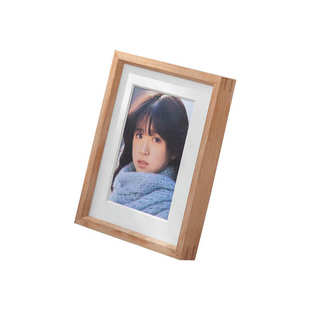 相框摆台榫卯画框免洗照片做成相框摆台相片框装裱框实木质6寸7寸