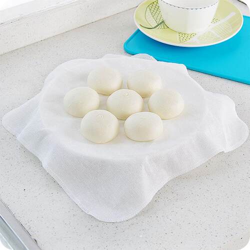 Japanese-style cotton steaming cloth, white cheesecloth, non