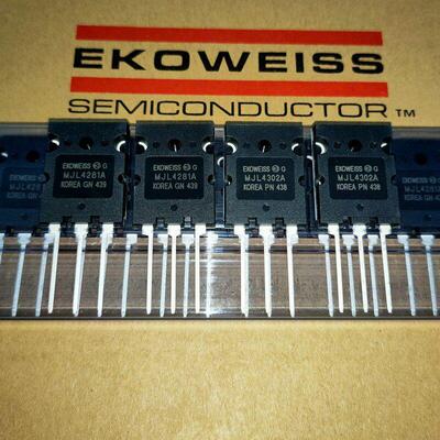 MJL4281A MJL4302A 音频功放精密配对 管王韩国EKOWEISS 全新原装