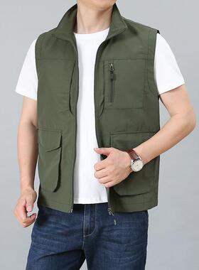 L 32901 Men's Reversible Fleece Vest 加绒马甲